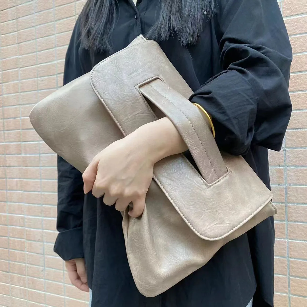 cover style handbag, new high capacity women's file bag, fashionable and versatile handbag, personalized and casual large handba Cover Style Handbag, New High-Capacity Women's File Bag, Fashionable and Versatile Handbag, Personalized and Casual Large Handba