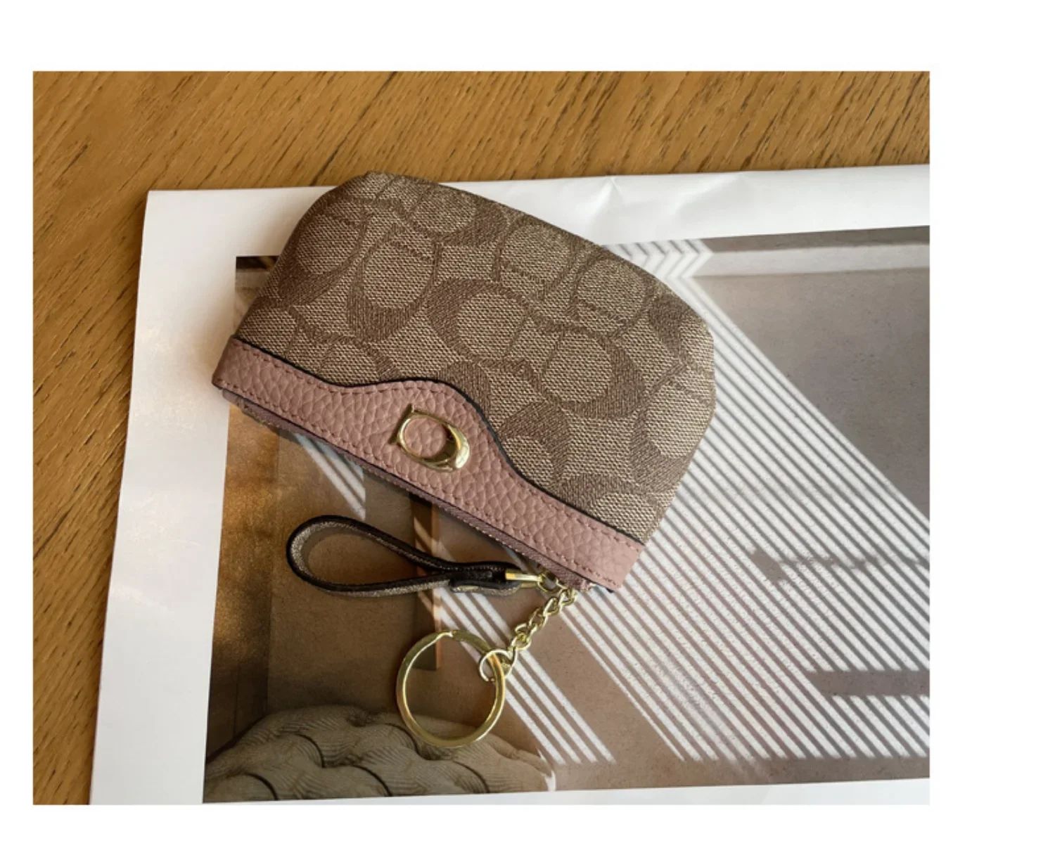 new classic old flower small wallet, women's mini wallet, coin small bag, change bag, leather wallet, storage bag, card bag New Classic Old Flower Small Wallet, Women's Mini Wallet, Coin Small Bag, Change Bag, Leather Wallet, Storage Bag, Card Bag